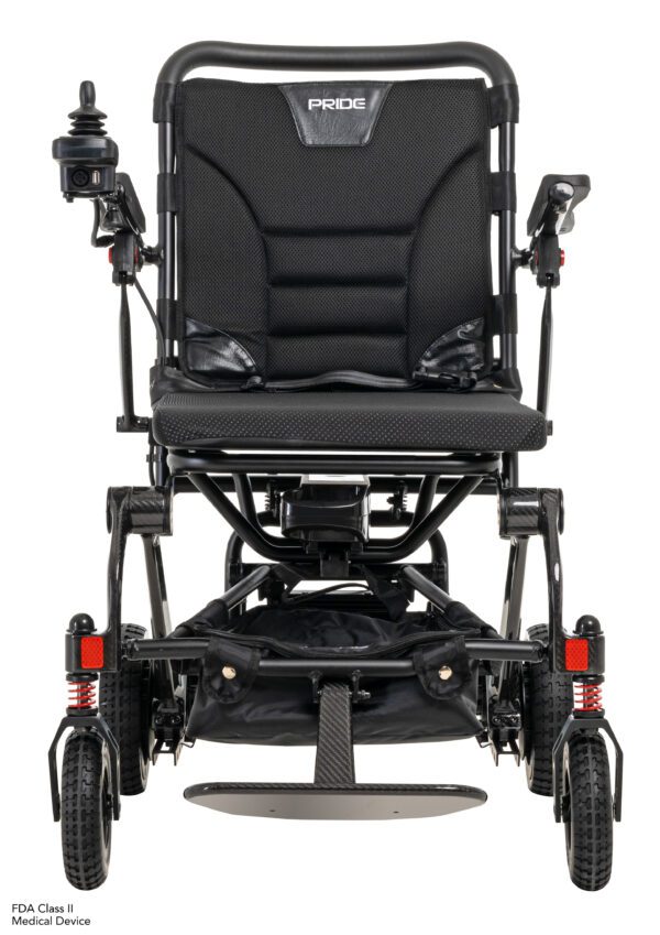 The Front of a Carbon Fiber Wheelchair